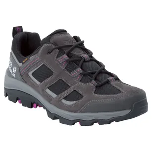 JACK WOLFSKIN Vojo Hike 3 Texapore Low Women - dark steel/purple - Niskie buty turystyczne męskie