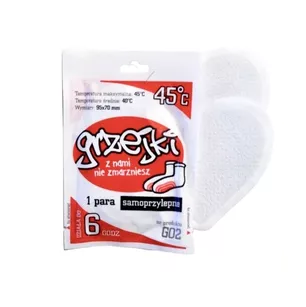 GRZEJKI Ogrzewacz jednorazowy do stóp - 1 para