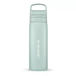 LIFESTRAW Go 2.0 - Butelka ze stali nierdzewnej z filtrem - 530 ml - Seafoam