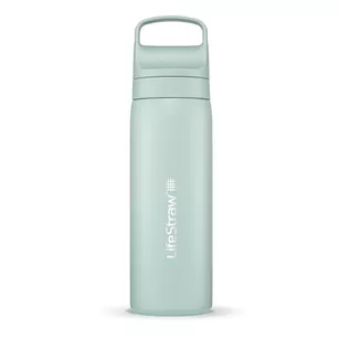 LIFESTRAW Go 2.0 - Butelka ze stali nierdzewnej z filtrem - 530 ml - Seafoam