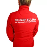 Polar lub softshell z haftem nadrukiem na biegi i zawody sportowe