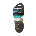 BRIDGEDALE Trail Run Ultra Light T2 Merino Sport - 3/4 Crew - gunmetal - męskie skarpety biegowe - 3