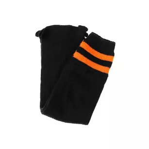 Getry harcerskie - Czarne z paskami pomarańczowym
