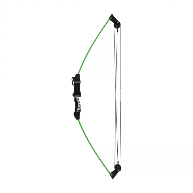 NXG Łuk bloczkowy dla dzieci Cadet 4 Set 15 lbs - zielony - na przyssawki