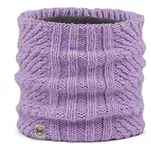BUFF Bandana Knitted & Fleece Neckwarmer Akna - ciepły komin - Grape Ice