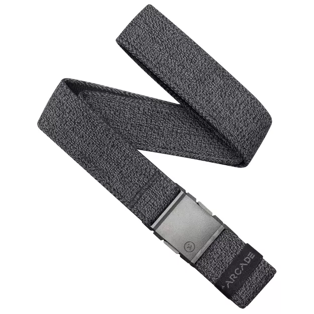 ARCADE Atlas Long Belt - Heather Black - Długi elastyczny pasek do spodni
