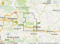 Mapa ExpressMap JURA KRAKOWSKO-CZĘSTOCHOWSKA (południe) Laminowana - 2