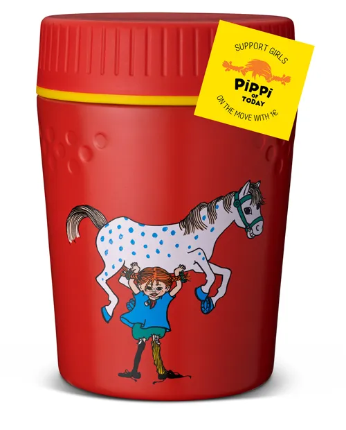 PRIMUS Trail Break Lunch Jug Pippi red 400 ml - termos obiadowy z Pippi Långstrump / Pippi Pończoszanka