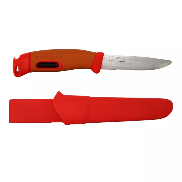 MORAKNIV nóż ratowniczy + krzesiwo Companion Spark Emergency (S) - czerwony