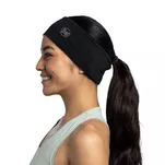 BUFF Opaska Lightweight Headband z wełny merino - Solid Black - 2