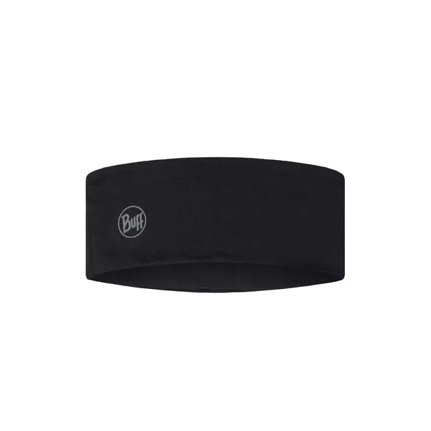 BUFF Opaska Lightweight Headband z wełny merino - Solid Black