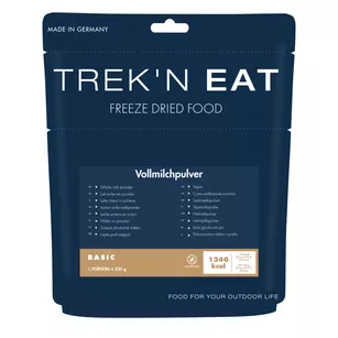 TREK'N EAT Mleko w proszku 250 g (2250 g) - Żywność liofilizowana