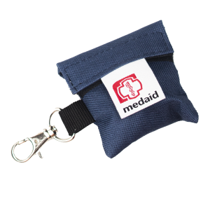 MEDAID Mini apteczka kieszonkowa brelok ratunkowy z wyposażeniem - granatowy