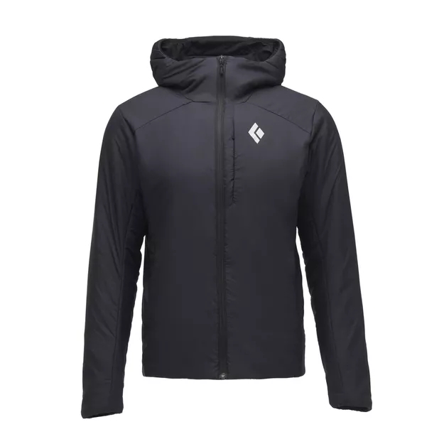 BLACK DIAMOND First Light 2.0 Stretch Hoody - black - kurtka / techniczna bluza ocieplana