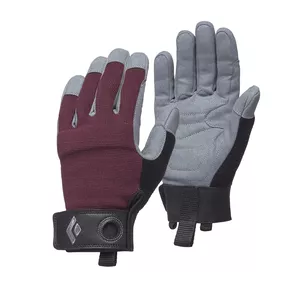 BLACK DIAMOND Crag Women - damskie rękawiczki wspinaczkowe - bordowe