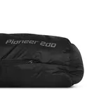 CAMPUS Pioneer 200 - czarny - śpiwór turystyczny mumia