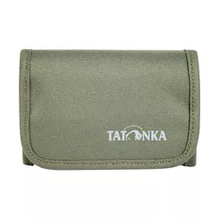 TATONKA Folder RFID Block - olive - składany portfel na rzep