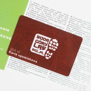 Karta upominkowa  50zł, 100zł lub 200 zł podarunkowa