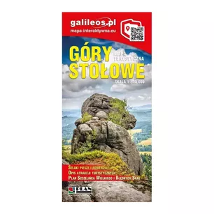 GALILEOS Mapa turystyczna - Góry Stołowe - laminowana