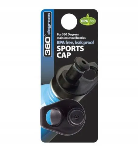 360 DEGREES Sports Cap - nakrętka / ustnik sportowy do butelki 