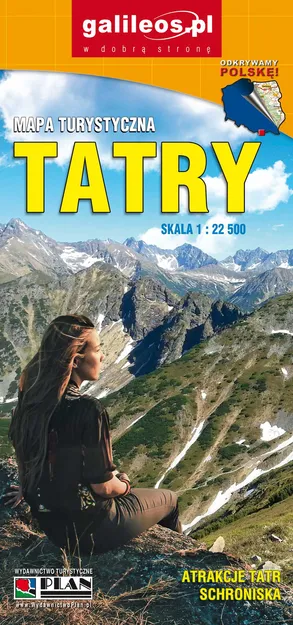 GALILEOS Mapa turystyczna - Tatry