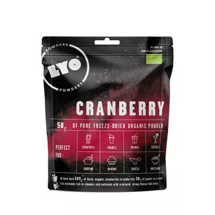 LYOFOOD Lyo Powders EKO Cranberry - liofilizowana żurawina proszek 50g