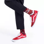 MANY MORNINGS - Red Panda - bawełniane kolorowe skarpetki - pandy - 2