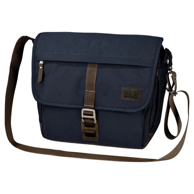 JACK WOLFSKIN Camden Town night blue - Miejska torba na ramię 