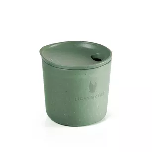 LIGHT MY FIRE MyCup´n Lid short - kubek turystyczny - sandygreen