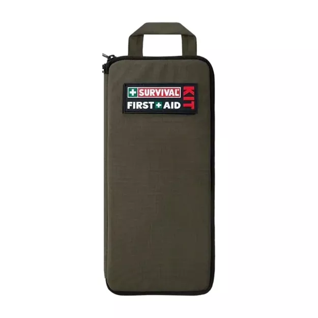 SURVIVAL Slimline First Aid Kit - podróżna apteczka pierwszej pomocy - olive green