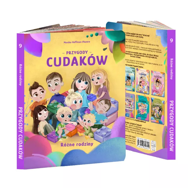 PRZYGODY CUDAKÓW Książka „Różne rodziny” TOM IX