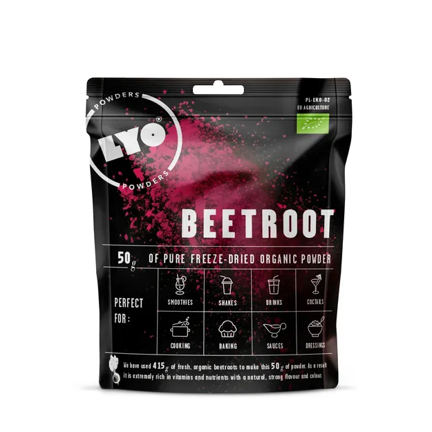 LYOFOOD Powders EKO Beetroot - liofilizowany burak w proszku 50 g