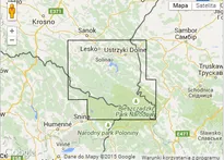Mapa turystyczna ExpressMap BIESZCZADY Laminowana - 2
