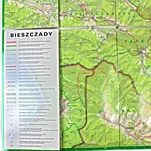 Mapa turystyczna ExpressMap BIESZCZADY Laminowana - 6