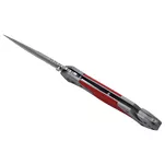 BALADÉO Rescue Security Knife - składany nóż ratowniczy - czerwony - 4