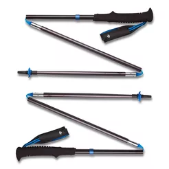 BLACK DIAMOND Distance Z Poles 110 - pewter - składane kije do biegania