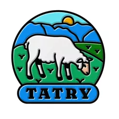 Pin metalowy turystyczny - Owieczka TATRY - PINSTORY