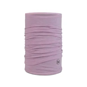 BUFF Midweight Merino Wool - Melange Lilac Sand - chusta wielofunkcyjna merynosowa