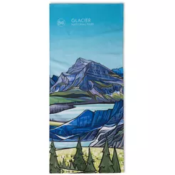 BUFF Coolnet UV - National Parks Glacier - chusta wielofunkcyjna na lato
