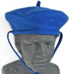 Beret zuchowy niebieski - czapka nakrycie głowy dla zucha