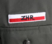 Koszula mundurowa Związku Harcerstwa Polskiego