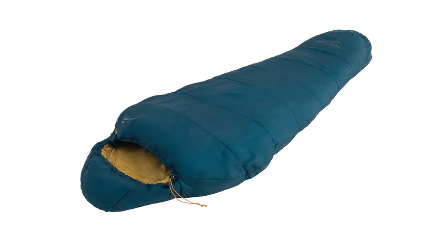 EASY CAMP Śpiwór mumia Falcon II -1°C - niebieski