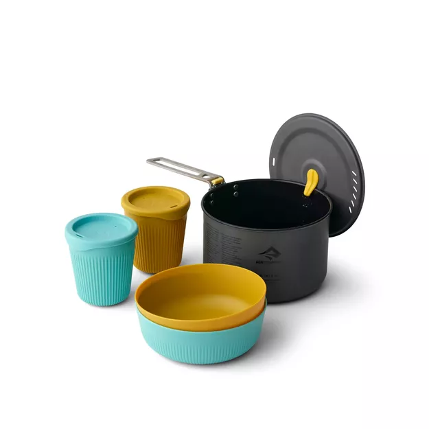 SEA TO SUMMIT Zestaw naczyń turystycznych Frontier UL 2 L One Pot Cook Set 5-pcs