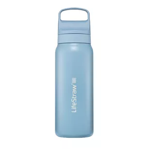 LIFESTRAW Go 2.0 - Butelka ze stali nierdzewnej z filtrem - 530 ml - Icelandic Blue