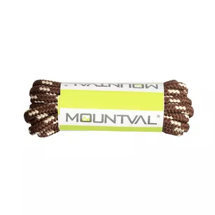 MOUNTVAL Sznurowadła sznurówki do butów turystycznych 90 cm - brązowo-beżowe