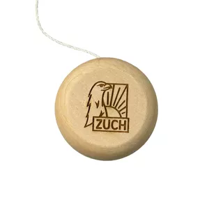 Drewniane jojo ze znaczkiem zucha