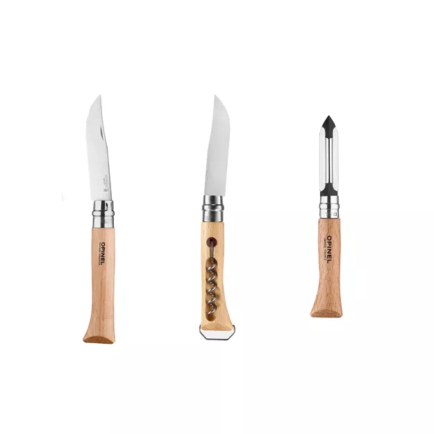 OPINEL Zestaw noży 5 w 1 - Kit Cuisine Nomade