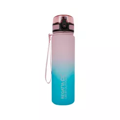REGATTA Bidon na wodę Tritan Flip 0,6 L - różowy/niebieski