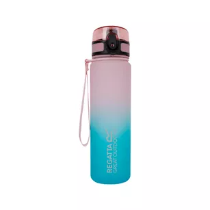 REGATTA Bidon na wodę Tritan Flip 0,6 L - różowy/niebieski