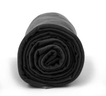 DR BACTY Ręcznik szybkoschnący - rozmiar M 43 x 90 cm - czarny